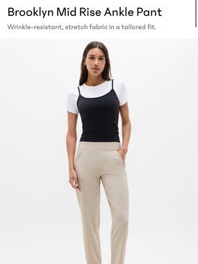 Athleta Brooklyn Mid Rise Ankle Pant